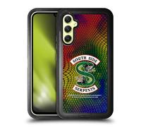 Head Case Designs Licenza Ufficiale Riverdale Logo Stampa Pelle di Serpente South Side Serpents Custodia Antiurto Ultra Blindata Compatibile con Samsung Galaxy A34 5G