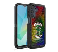 Head Case Designs Licenza Ufficiale Riverdale Logo Stampa Pelle di Serpente South Side Serpents Custodia Antiurto Ultra Blindata Compatibile con Samsung Galaxy A16 5G