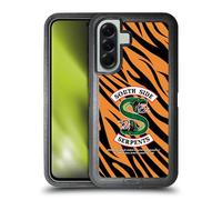 Head Case Designs Licenza Ufficiale Riverdale Logo Stampa Tigre South Side Serpents Custodia Antiurto Ultra Blindata Compatibile con Samsung Galaxy A56 5G