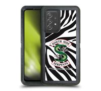 Head Case Designs Licenza Ufficiale Riverdale Logo Zebra South Side Serpents Custodia Antiurto Ultra Blindata Compatibile con Galaxy A52 / A52s / 5G (2021)
