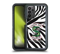 Head Case Designs Licenza Ufficiale Riverdale Logo Zebra South Side Serpents Custodia Antiurto Ultra Blindata Compatibile con Samsung Galaxy A23 / 5G (2022)