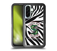 Head Case Designs Licenza Ufficiale Riverdale Logo Zebra South Side Serpents Custodia Antiurto Ultra Blindata Compatibile con Samsung Galaxy A36 5G