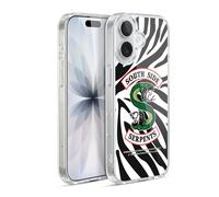 Head Case Designs Licenza Ufficiale Riverdale Logo zebra South Side Serpents Custodia in Gel [Protezione di Grado Militare] Compatibile Con Apple iPhone 17 E Compatibile Con MagSafe