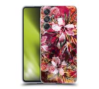 Head Case Designs Licenza Ufficiale Riza Peker Floreale I Fiori Custodia Cover in Morbido Gel Compatibile con Samsung Galaxy M55 5G