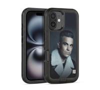 Head Case Designs Licenza Ufficiale Robbie Williams Giacca Di Pelle Calendario Custodia Antiurto Ultra Blindata compatibile con Apple iPhone 16