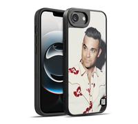Head Case Designs Licenza Ufficiale Robbie Williams Maglietta Floreale Calendario Cover in Gel Rinforzata [Protezione di Grado Militare] Compatibile con Apple iPhone 16e / iPhone 17e