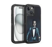 Head Case Designs Licenza Ufficiale Robbie Williams Sfondo Scuro Calendario Custodia Antiurto Ultra Blindata compatibile con Apple iPhone 15