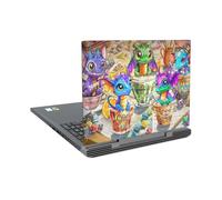 Head Case Designs Licenza Ufficiale Ruth Thompson Cup O Dragons Arte di Gioco Arte del Drago Vinile Sticker Pelle Adesivo Compatibile con dell Inspiron 15 7000 P65F