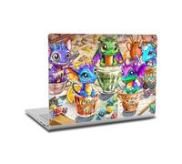 Head Case Designs Licenza Ufficiale Ruth Thompson Cup O Dragons Arte di Gioco Arte del Drago Vinile Sticker Pelle Adesivo Compatibile con Microsoft Surface Book 2
