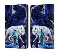 Head Case Designs Licenza Ufficiale Ruth Thompson Lama Alpha & Lupo Fantasia Draghi con Spade Custodia Portafoglio in Pelle Compatibile con Apple iPad Air 2 (2014)
