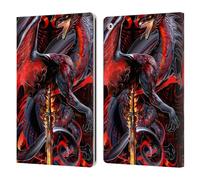 Head Case Designs Licenza Ufficiale Ruth Thompson Lama della Vedova Draghi con Spade Custodia Portafoglio in Pelle Compatibile con Apple iPad 10.2 2019/2020/2021