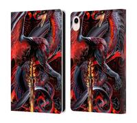 Head Case Designs Licenza Ufficiale Ruth Thompson Lama della Vedova Draghi con Spade Custodia Portafoglio in Pelle Compatibile con Apple iPad Mini (2021/2024)