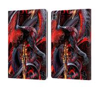 Head Case Designs Licenza Ufficiale Ruth Thompson Lama della Vedova Draghi con Spade Custodia Portafoglio in Pelle Compatibile con Apple iPad PRO 13 M4 2024