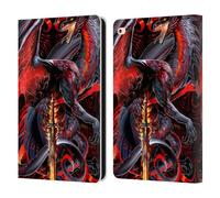 Head Case Designs Licenza Ufficiale Ruth Thompson Lama della Vedova Draghi con Spade Custodia Portafoglio in Pelle Compatibile con Apple iPad Air 2 (2014)