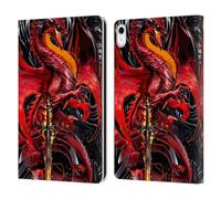 Head Case Designs Licenza Ufficiale Ruth Thompson Lama Dell'Ira Draghi con Spade Custodia Portafoglio in Pelle Compatibile con Apple iPad 10.9 2022/2025