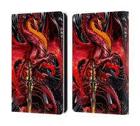 Head Case Designs Licenza Ufficiale Ruth Thompson Lama Dell'Ira Draghi con Spade Custodia Portafoglio in Pelle Compatibile con Amazon Kindle 11th Gen 6in 2022