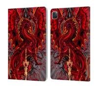 Head Case Designs Licenza Ufficiale Ruth Thompson Lama di Sangue Fantasia Draghi con Spade Custodia Portafoglio in Pelle Compatibile con Apple iPad PRO 11 2020/2021 / 2022