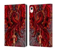Head Case Designs Licenza Ufficiale Ruth Thompson Lama di Sangue Fantasia Draghi con Spade Custodia Portafoglio in Pelle Compatibile con Apple iPad Mini (2021/2024)