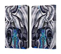 Head Case Designs Licenza Ufficiale Ruth Thompson Lama & Lupo Fantasia Draghi con Spade Custodia Portafoglio in Pelle Compatibile con Amazon Kindle 11th Gen 6in 2022