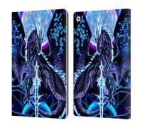 Head Case Designs Licenza Ufficiale Ruth Thompson Lama Notturna & Costellazioni Draghi con Spade Custodia Portafoglio in Pelle Compatibile con Apple iPad 10.2 2019/2020/2021