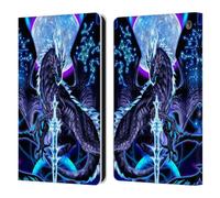 Head Case Designs Licenza Ufficiale Ruth Thompson Lama Notturna & Costellazioni Draghi con Spade Custodia Portafoglio in Pelle Compatibile con Fire HD 8/Fire HD 8 Plus 2020
