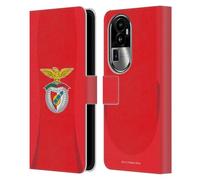 Head Case Designs Licenza Ufficiale S.L. Benfica Home Kit per Stemma 2024/25 Custodia Portafoglio in Pelle Compatibile con Oppo Reno10 PRO+