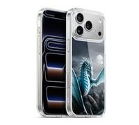 Head Case Designs Licenza Ufficiale Sarah Richter Drago D'acqua Blu Creature Di Fantasia Custodia in Gel [Grado Militare] Compatibile Con Apple iPhone 17 Pro Max E Compatibile Con MagSafe