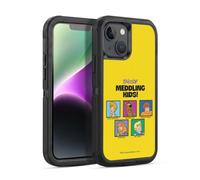 Head Case Designs Licenza Ufficiale Scooby-Doo Bambini che si intromettono Mystery Inc. Custodia Antiurto Ultra Blindata compatibile con Apple iPhone 14