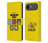Head Case Designs Licenza Ufficiale Scooby-Doo Bambini che si intromettono Mystery Inc. Custodia Portafoglio in Pelle Compatibile con Apple iPhone 17 Air