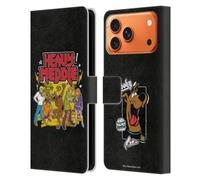 Head Case Designs Licenza Ufficiale Scooby-Doo Heavy Meddle Mystery Inc. Custodia Portafoglio in Pelle Compatibile con Apple iPhone 17 Pro Max