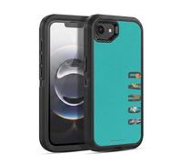 Head Case Designs Licenza Ufficiale Scooby-Doo Mystery Inc. Squadra 50esimo Anniversario Custodia Antiurto Ultra Blindata compatibile con Apple iPhone 16e / iPhone 17e