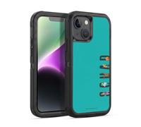 Head Case Designs Licenza Ufficiale Scooby-Doo Mystery Inc. Squadra 50esimo Anniversario Custodia Antiurto Ultra Blindata compatibile con Apple iPhone 14