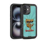 Head Case Designs Licenza Ufficiale Scooby-Doo Scooby E Scrappy 50esimo Anniversario Custodia Antiurto Ultra Blindata compatibile con Apple iPhone 16