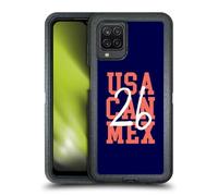 Head Case Designs Licenza Ufficiale Scotland National Football Team Blu 2026 Stiamo Arrivando Custodia Antiurto Ultra Blindata Compatibile con Samsung Galaxy A12 (2020)
