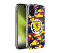 Head Case Designs Licenza Ufficiale Scotland National Football Team Camouflage Logo 2 Custodia in Gel [Protezione di Grado Militare] Compatibile con Apple iPhone 17