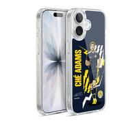 Head Case Designs Licenza Ufficiale Scotland National Football Team Ché Adams Giocatori Custodia in Gel [Protezione di Grado Militare] Compatibile con Apple iPhone 17 E con MagSafe