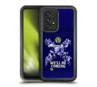 Head Case Designs Licenza Ufficiale Scotland National Football Team Grafiche 2026 Stiamo Arrivando Custodia Antiurto Ultra Blindata Compatibile con Galaxy A33 5G (2022)