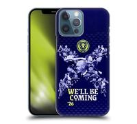 Head Case Designs Licenza Ufficiale Scotland National Football Team Grafiche 2026 Stiamo Arrivando Custodia Cover Dura per Parte Posteriore Compatibile con Apple iPhone 13 PRO Max