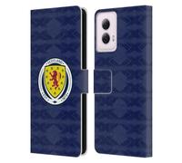 Head Case Designs Licenza Ufficiale Scotland National Football Team Home Kit 2026 Custodia Portafoglio in Pelle Compatibile con Motorola Moto G Power (2024)