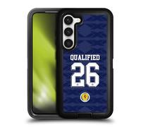 Head Case Designs Licenza Ufficiale Scotland National Football Team Kit Casa 2026 Stiamo Arrivando Custodia Antiurto Ultra Blindata Compatibile con Samsung Galaxy S23 5G