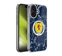 Head Case Designs Licenza Ufficiale Scotland National Football Team Marmoreo Logo 2 Custodia in Gel [Protezione di Grado Militare] Compatibile con Apple iPhone 17