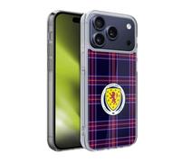 Head Case Designs Licenza Ufficiale Scotland National Football Team Tartan Logo 2 Custodia in Gel [Protezione di Grado Militare] Compatibile con Apple iPhone 17 PRO
