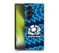 Head Case Designs Licenza Ufficiale Scotland Rugby Allenamento Kit per Stemma 2025/26 Custodia Cover Dura per Parte Posteriore Compatibile con Samsung Galaxy Z Fold5