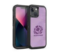 Head Case Designs Licenza Ufficiale Scotland Rugby Away Kit Per Stemma 2025/26 Custodia Antiurto Ultra Blindata compatibile con Apple iPhone 13