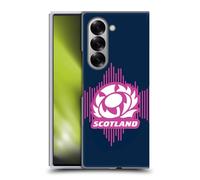 Head Case Designs Licenza Ufficiale Scotland Rugby Home Kit per Stemma 2025/26 Custodia Cover Dura per Parte Posteriore Compatibile con Samsung Galaxy Z Fold6