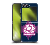 Head Case Designs Licenza Ufficiale Scotland Rugby Home Kit per Stemma 2025/26 Custodia Cover Dura per Parte Posteriore Compatibile con Samsung Galaxy Z Flip6