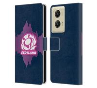 Head Case Designs Licenza Ufficiale Scotland Rugby Home Kit per Stemma 2025/26 Custodia Portafoglio in Pelle Compatibile con Motorola Moto G Stylus 5G (2024)