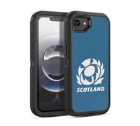 Head Case Designs Licenza Ufficiale Scotland Rugby Semplice LOGO 2 Custodia Antiurto Ultra Blindata compatibile con Apple iPhone 16e / iPhone 17e