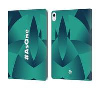 Head Case Designs Licenza Ufficiale Scotland Rugby Verde Mare As One Custodia Portafoglio in Pelle Compatibile con Apple iPad Air 13 2024/2025