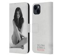 Head Case Designs Licenza Ufficiale Selena Gomez Arte Copertina Revival Custodia Portafoglio in Pelle Compatibile con Apple iPhone 15 Plus